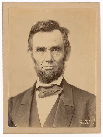 Lot #21 Abraham Lincoln Photograph