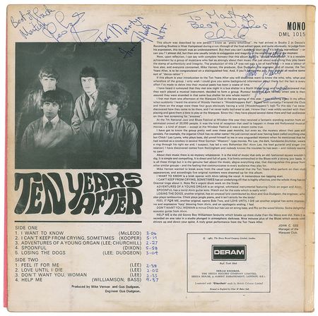 Lot #702  Ten Years After - Image 1