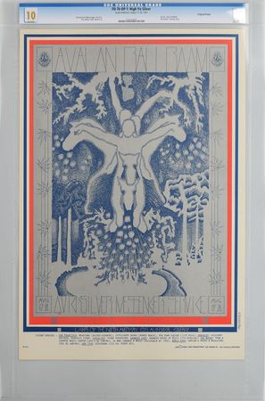 Lot #5216  Quicksilver Messenger Service 1967 Avalon Ballroom Poster - Image 1
