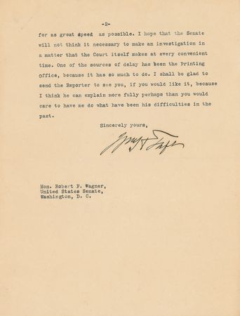 Lot #155 William H. Taft: 