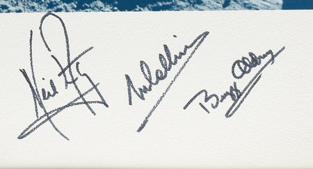 Lot #340 Apollo 11 Signed Photograph - Image 2