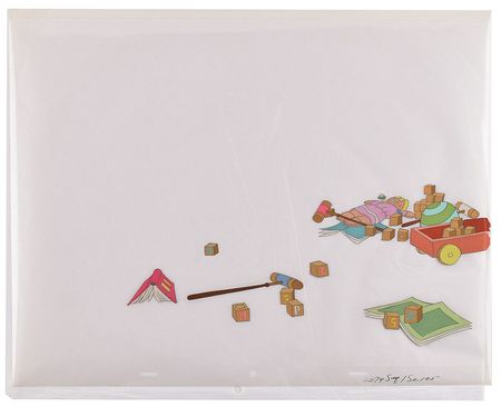 Lot #480 Toys production cel from Peter Pan - Image 1