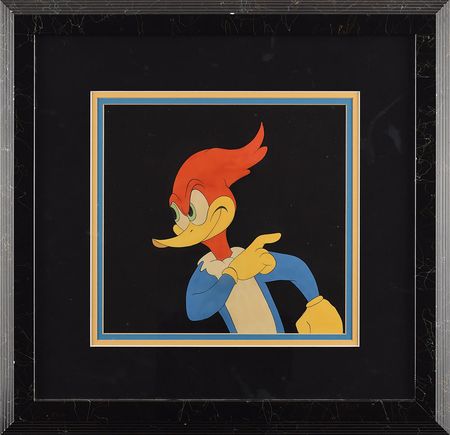 Lot #459 Woody Woodpecker production cel from a Woody Woodpecker cartoon Production Cel - Image 2