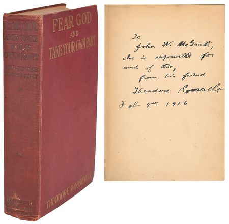 Lot #32 Theodore Roosevelt: Presented by Teddy
