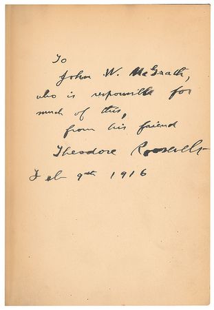 Lot #32 Theodore Roosevelt: Presented by Teddy Roosevelt to his secretary - Image 2