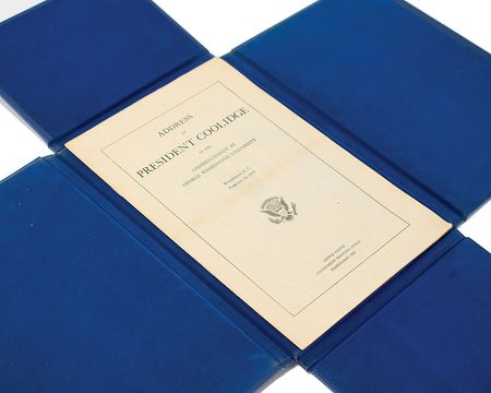Lot #41 Calvin Coolidge Booklet - Image 4