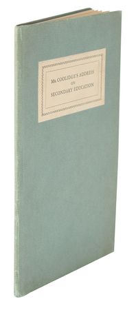 Lot #43 Calvin Coolidge Book - Image 3