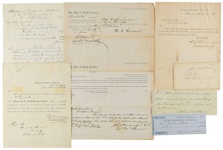 Lot #175 Confederate Leaders Group Lot - Image 12