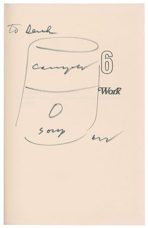 Lot #429 Andy Warhol: Philosophy book with astounding five 'soup can' sketches! - Image 6