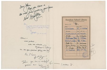 Lot #739 Monty Python: Monty Python sign for their Holy Grail cameraman - Image 2