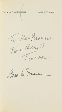 Lot #160 Harry and Bess Truman Group Lot - Image 2