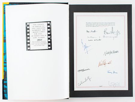 Lot #567 Beatles: George Harrison: Beautiful photo book signed by Harrison, Wyman, Blake, Aspinall and more - Image 1