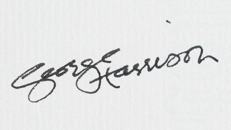 Lot #567 Beatles: George Harrison: Beautiful photo book signed by Harrison, Wyman, Blake, Aspinall and more - Image 2