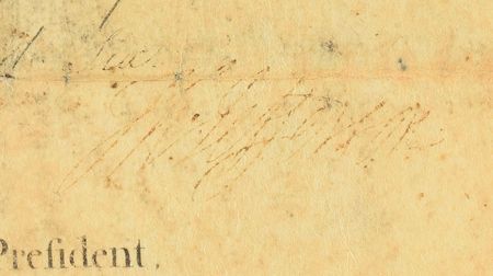 Lot #2 Thomas Jefferson and James Madison Signed Document - Image 2