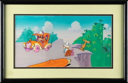 Lot #486 Bumblelion and Rhinokey production cels from The Wuzzles Production Cel - Image 2