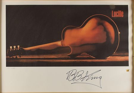 Lot #632 B. B. King Lithograph - Image 2
