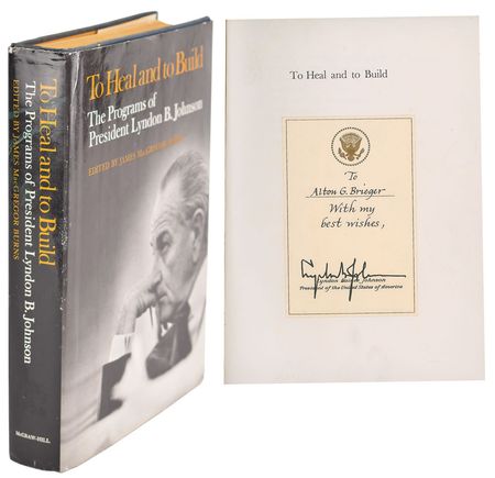 Lot #110 Lyndon B. Johnson - Image 1