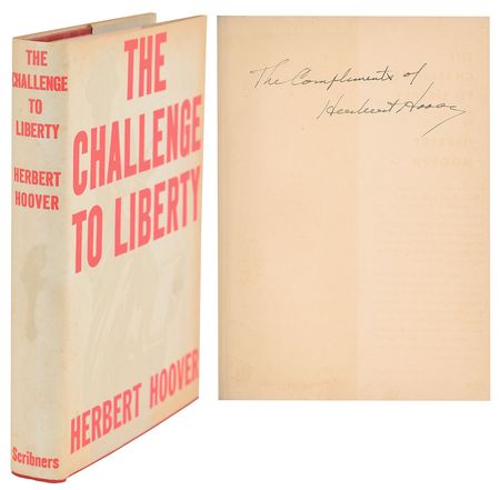 Lot #104 Herbert Hoover Book - Image 1