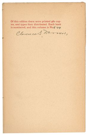 Lot #494 Clarence Darrow Book - Image 2