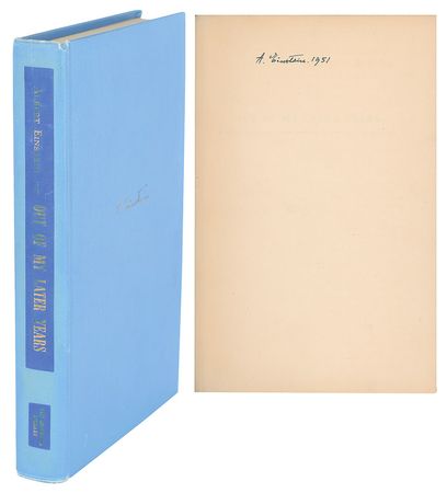 Lot #188 Albert Einstein Book - Image 1