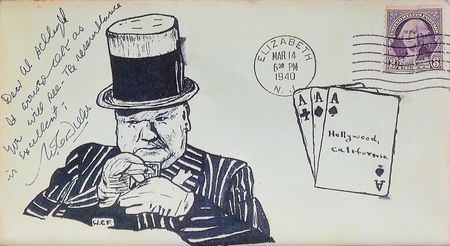 Lot #794 W. C. Fields Signature - Image 2