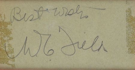 Lot #794 W. C. Fields Signature - Image 3