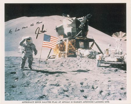 Lot #407 Moonwalkers Signed Photographs - Image 6