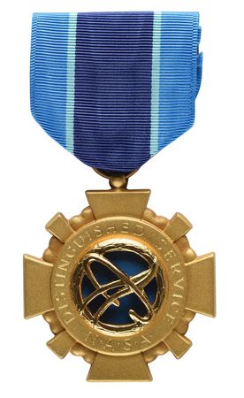 Lot #411 NASA Distinguished Service Medal Medal - Image 1