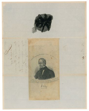 Lot #6 Millard Fillmore: President Fillmore respectfully closes the government: 