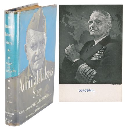 Lot #317 William F. Halsey Book - Image 1