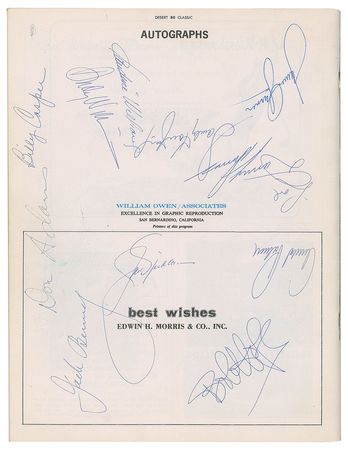 Lot #882 Athletes and Celebrities: Highlighted by Mantle, DiMaggio, Koufax, and Yaz - Image 5