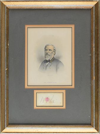 Lot #305 Robert E. Lee Signature - Image 1