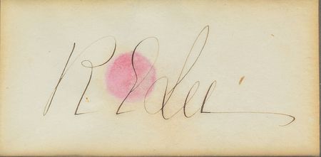 Lot #305 Robert E. Lee Signature - Image 2
