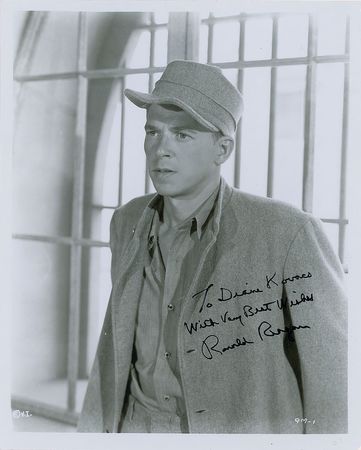 Lot #136 Ronald Reagan Signed Photograph - Image 1