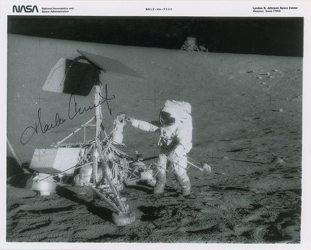 Lot #386 Charles Conrad Signed Photograph - Image 1