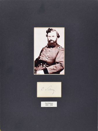 Lot #329 Union Generals: Burnside, Schurz, and Stahl Group Lot - Image 1