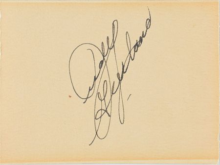 Lot #869 Wizard of Oz: Garland, Judy Signature - Image 1