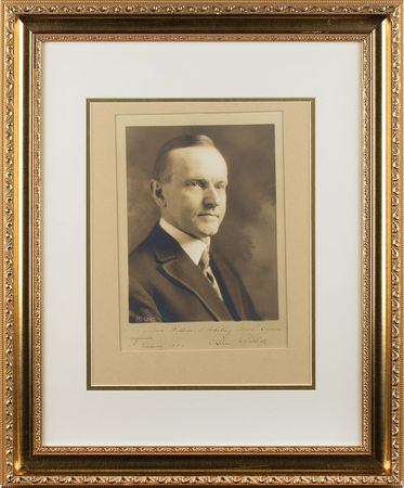 Lot #79 Calvin Coolidge Signed Photograph - Image 3