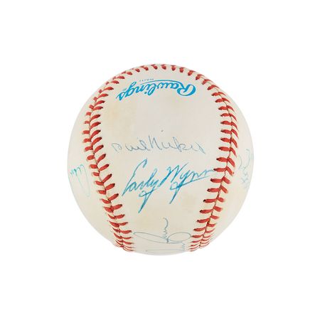 Lot #885 Baseball: 300 Game Winners Baseball - Image 2