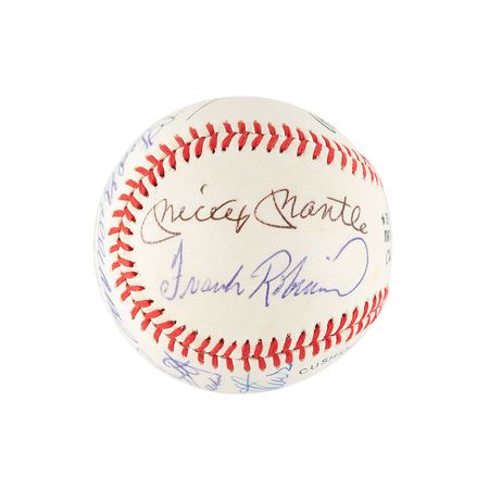 Lot #886 Baseball: 500 Home Run Club Baseball - Image 5