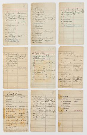 Lot #894 Chicago Black Sox Scandal: Heilbroner cards for the 1919 Black Sox - Image 2