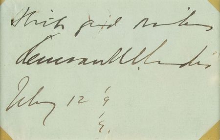 Lot #903 Kenesaw Mountain Landis Signature - Image 2