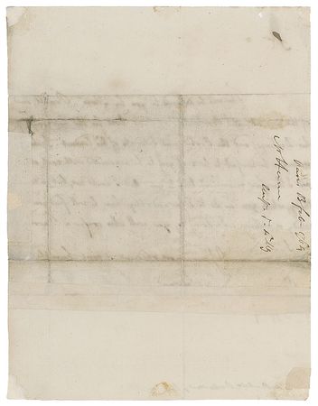 Lot #190 David Hume Handwritten Letter Signed - Image 2