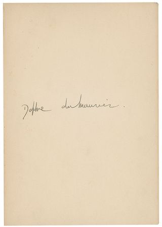 Lot #701 Daphne du Maurier Book - Image 2
