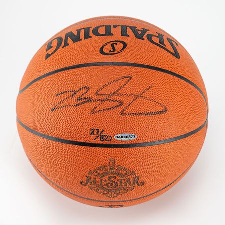 Lot #901 LeBron James Basketball - Image 1