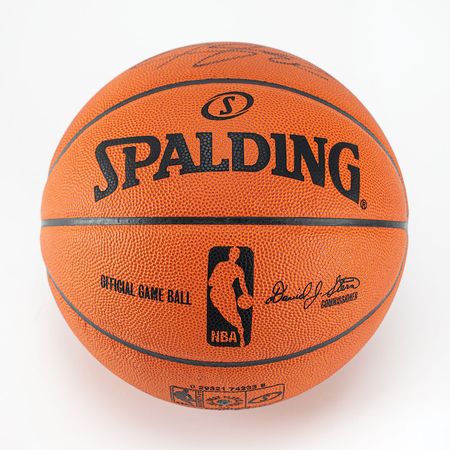 Lot #901 LeBron James Basketball - Image 2