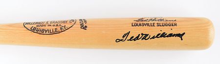 Lot #929 Ted Williams Baseball Bat - Image 2