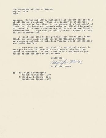 Lot #836 Mary Tyler Moore - Image 2