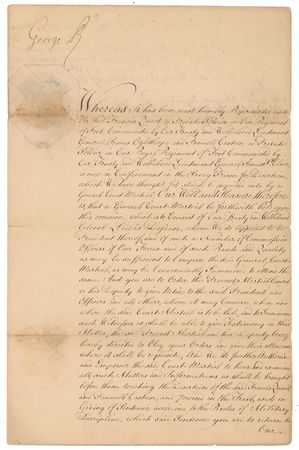 Lot #260 King George II Signed Document - Image 1