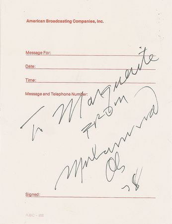 Lot #880 Muhammad Ali and Leon Spinks - Image 1